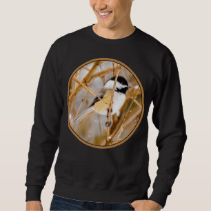 Sweatshirt Chickadee au plafond noir - Photo originale