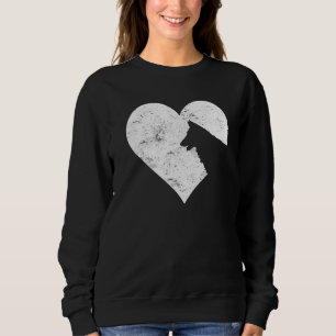 Sweatshirt Chien Amoureux des chiens berger allemand mignon d