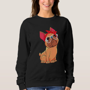 Sweatshirt Chien animal familier Français Chien de compagnie