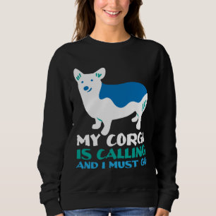 Sweatshirt Chien de Corgi 1044