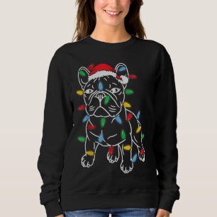 Sweatshirt Chien de Noël Chien de Chien de Chien de Noël Arbr