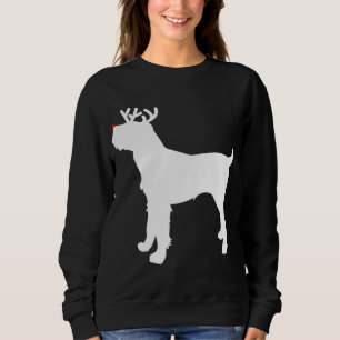 Sweatshirt Chien de Noël Spinone Italiano Reindeer