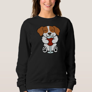 Sweatshirt Chien Epagneul Breton