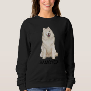 Sweatshirt Chien Fou Samoyède