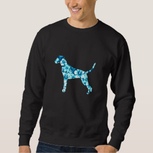 Sweatshirt Chien hawaïen dalmate Aloha