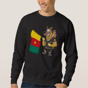 Sweatshirt Chien Rasta du Cameroun