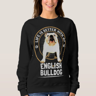 Sweatshirt Chien-taureau français anglais pour propriétaire d