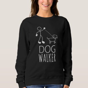 Sweatshirt Chien Walker Sitter Chien Marcher Hommes Femmes