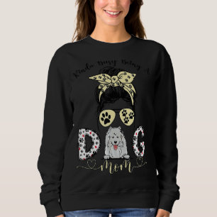 Sweatshirt Chiens De Spitz Indien Je Veux Être Occupé Être Un