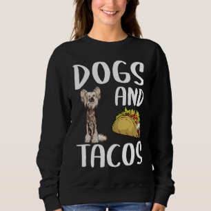 Sweatshirt Chiens Et Tacos Chinois Crested Mexicain