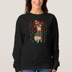Sweatshirt Chihuahua Cinco De Mayo Cute Dog Sombrero Mexicain