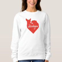 Chihuahua Mom Love Heart Chimigos Logo
