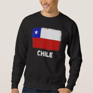 Sweatshirt Chili Drapeau Soutien Peuple Chilien Femmes Hommes
