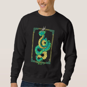 Sweatshirt Chine Dragon asiatique animal mystique Créature Ch