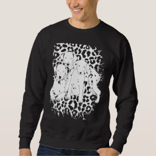Sweatshirt Chiot Dalmatien Mignon