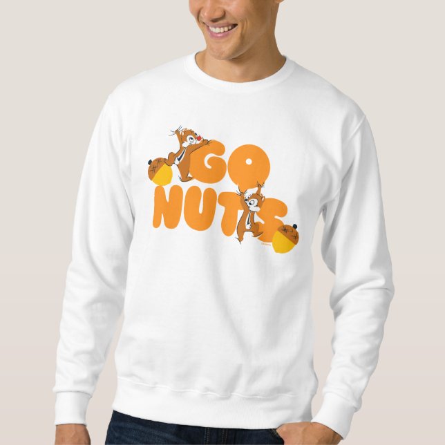 Sweatshirt Chip & Dale Go Nuts ! (Devant)