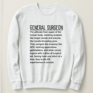 Sweatshirt Chirurgien général