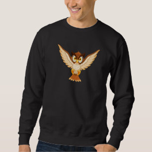 Sweatshirt Chouette mignonne volante de nuit