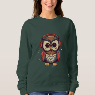 Sweatshirt Chouette musicale