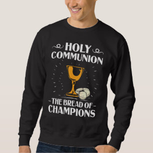 Sweatshirt Chrétien Vêtements Sainte Communion Citation Églis