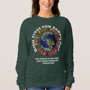 Sweatshirt Christian HIGH CINQ POUR LE JOUR DES TERRES