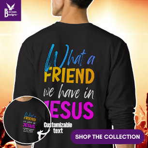 Sweatshirt Christian QUEL AMI NOUS AVONS À JÉSUS
