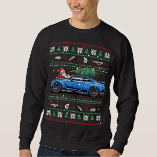 Sweatshirt Christmas Ugly Nissan GT-R R35! Grand XMas présent