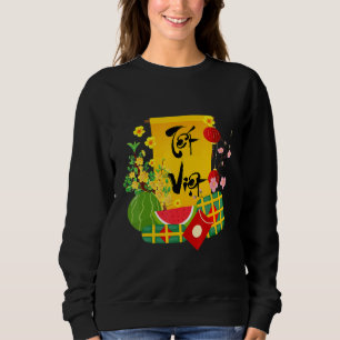 Sweatshirt Chuc Mung Nam Moi Année Du Tigre Tet Viet 2022
