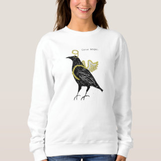 Sweatshirt Chumper de Noël alternatif - Corbeau