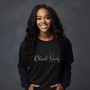 Sweatshirt Church Girly