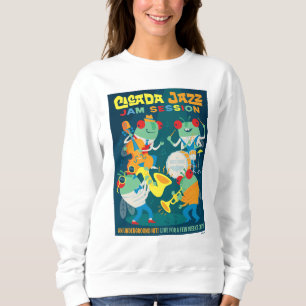 Sweatshirt Cicada Jazz Jam Session