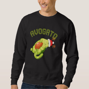 Sweatshirt Cinco De Mayo Meow Amusant Amoureux des chats Avog