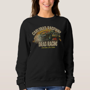 Sweatshirt Circuit de Carlsbad de course de dragsters 1964
