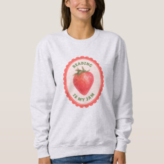 Sweatshirt Citation de bibliophile La lecture est mon truc Pu