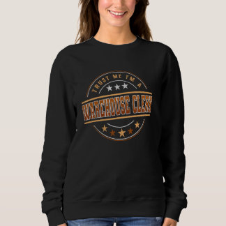 Sweatshirt Citation De Profession Drôle Je Suis Un Commis D'E