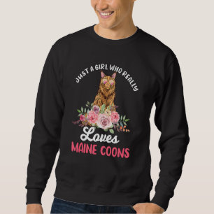 Sweatshirt Citation Du Propriétaire Du Chat Juste Une Fille Q