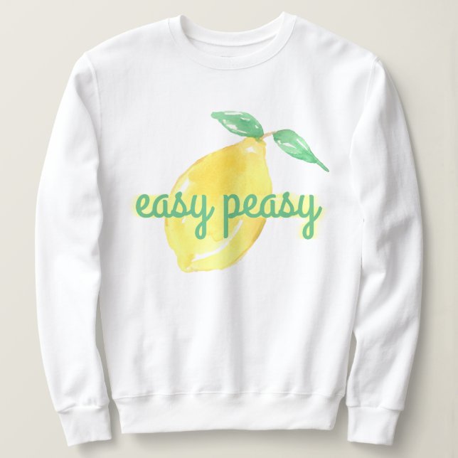 Sweatshirt Citron facile (Design devant)