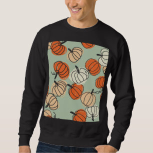 Sweatshirt Citrouille : Merci motif sans soucis.