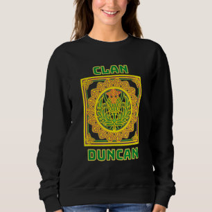 Sweatshirt Clan Duncan Scottish Celtic Thistle