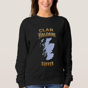 Sweatshirt Clan Haldane Scottish Motto Crest