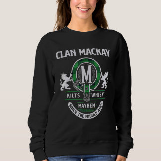 Sweatshirt Clan Mackay Scottish Nom Famille Highland Games