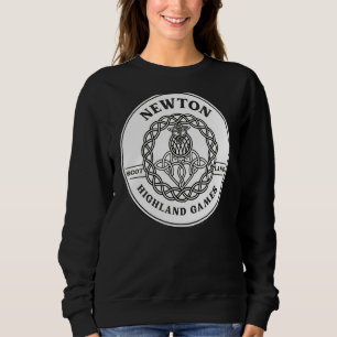 Sweatshirt Clan Newton Scottish Thistle Highland Games
