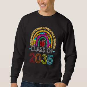 Sweatshirt Classe De 2034 Rainbow Pink Graduate Préscolaire T