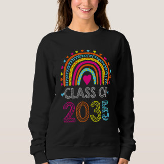 Sweatshirt Classe De 2035 Pré K Diplôme Préscolaire
