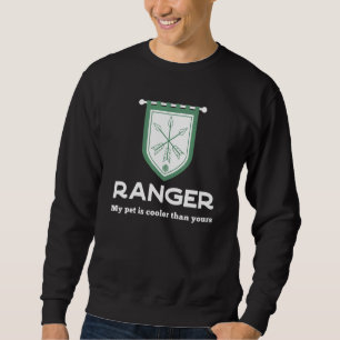 Sweatshirt Classe Ranger RPG - Mon Animal De Compagnie Est Gl