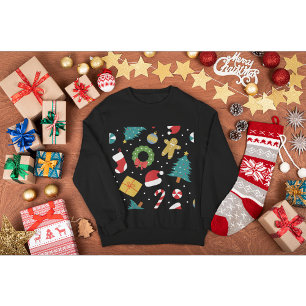 Sweatshirt classique Icônes de Noël