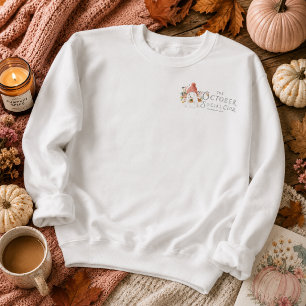 Sweatshirt Club Social d'Octobre Fantôme Cozy