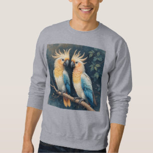 Sweatshirt Cockatoo Parrot Couple