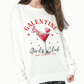 Sweatshirt Cocktail de la Saint-Valentin