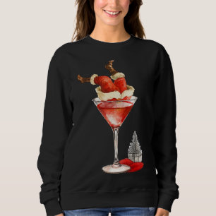 Sweatshirt Cocktail joyeux de Noël